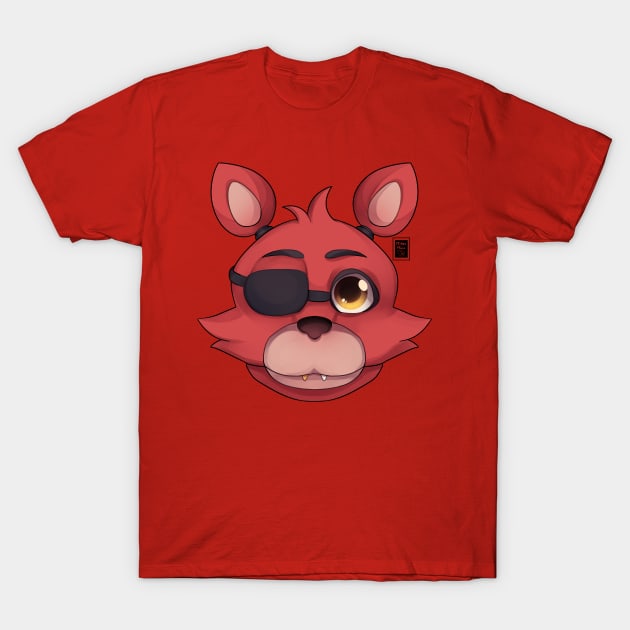 Foxy FNAF Icon T-Shirt by MitsuDai